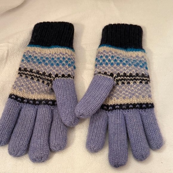 Set of 2 women’s knitted gloves - Picture 9 of 9